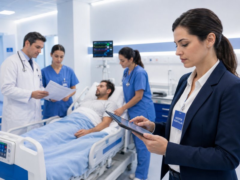 Auditoria Hospitalar Concorrente | Acompanhamento em São Paulo