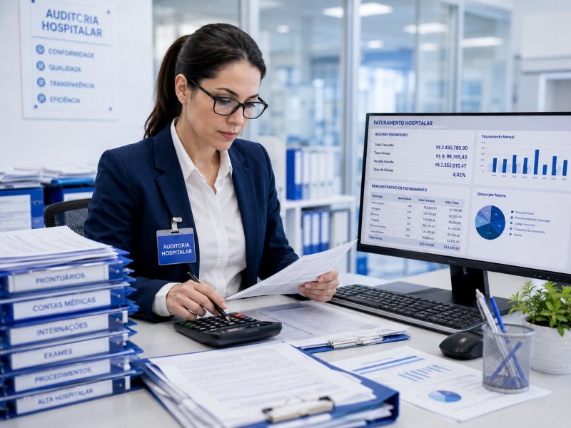 Auditoria de Faturamento Hospitalar | Gestão e Controle em São Paulo