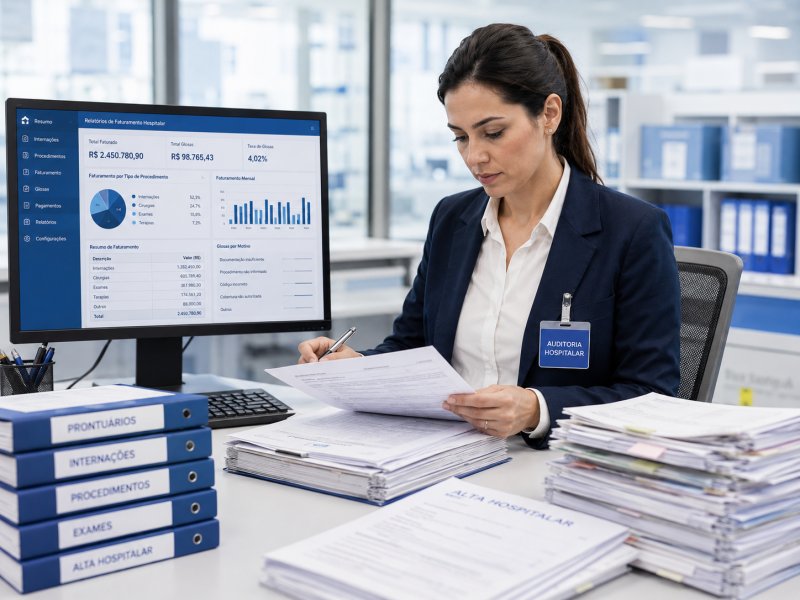 Auditoria Hospitalar Retrospectiva | Revisão Pós-Alta em São Paulo