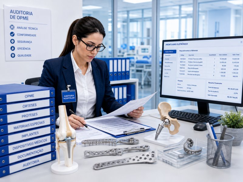 Auditoria em OPME | Órteses, Próteses e Materiais Especiais em São Paulo