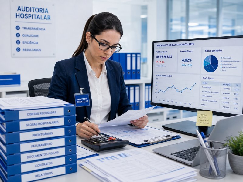 Auditoria de Glosas Hospitalares | Redução de Perdas em São Paulo